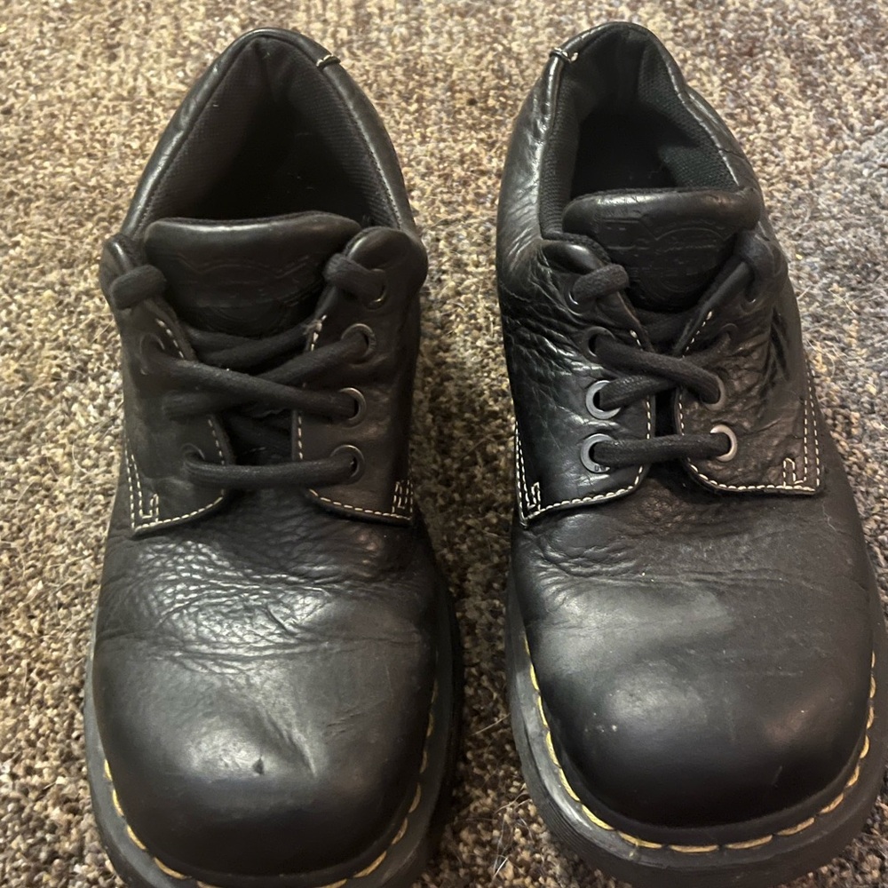 Dr. Martens Black Leather 11290 Old School Docs 1990s Y2K Size 11 M